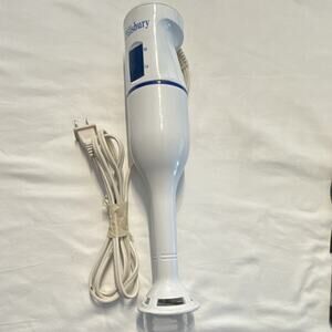 Pillsbury PHB-2700 Handheld Blender 120W Electric White, 2 Speeds, Easy Clean